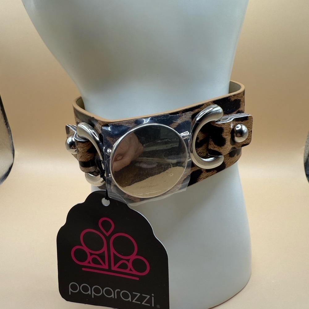 Paparazzi Asking Fur Trouble Brown Urban Bracelet NWT